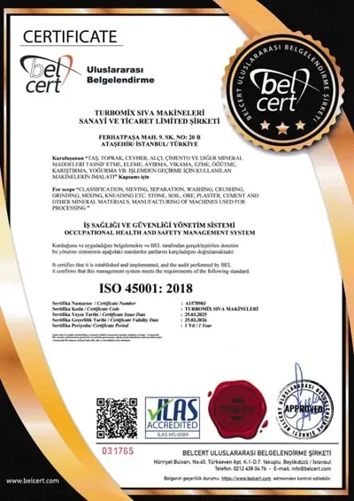 Turbomix ISO 45001:2018
